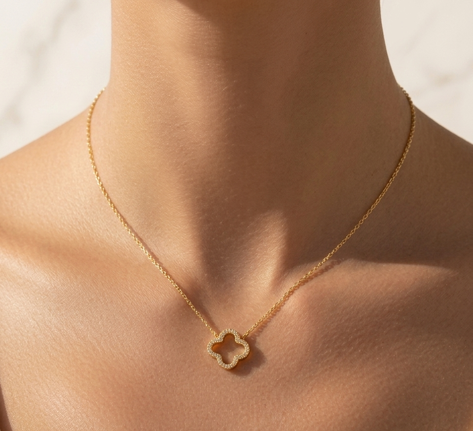 Collier Trèfle d'Or