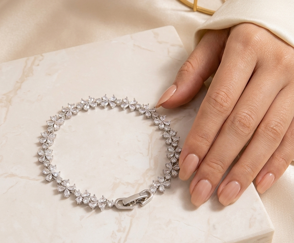 Bracelet Fleur de Glace