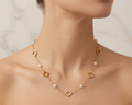 Collier Trèfle & Perles