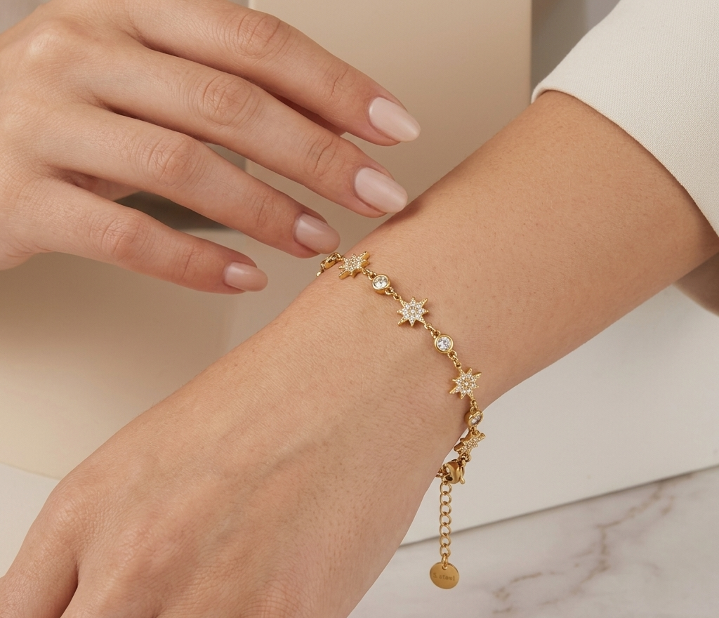 Bracelet Astral Doré