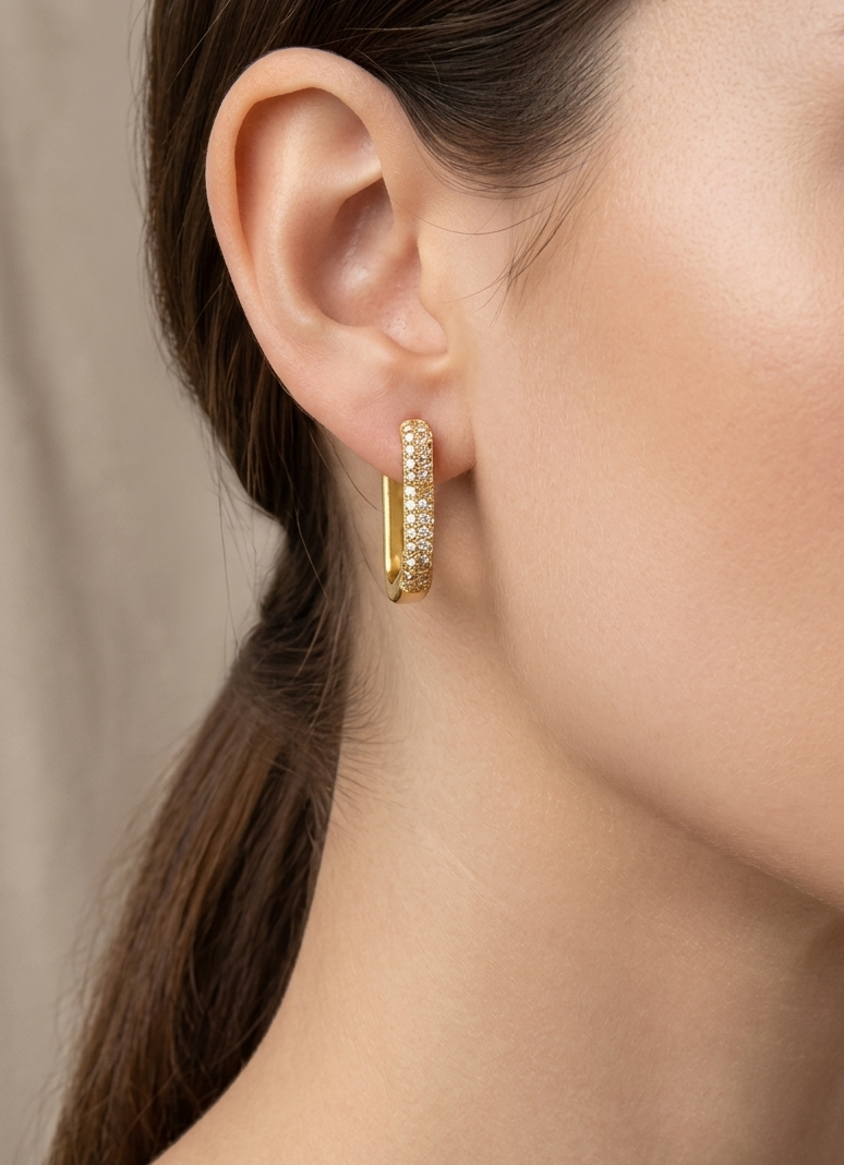Boucles d’Oreilles Arches Étincelantes