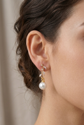 Boucles d’Oreilles Rameau Perlé