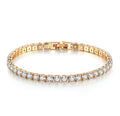Bracelet Tennis Chic en Acier
